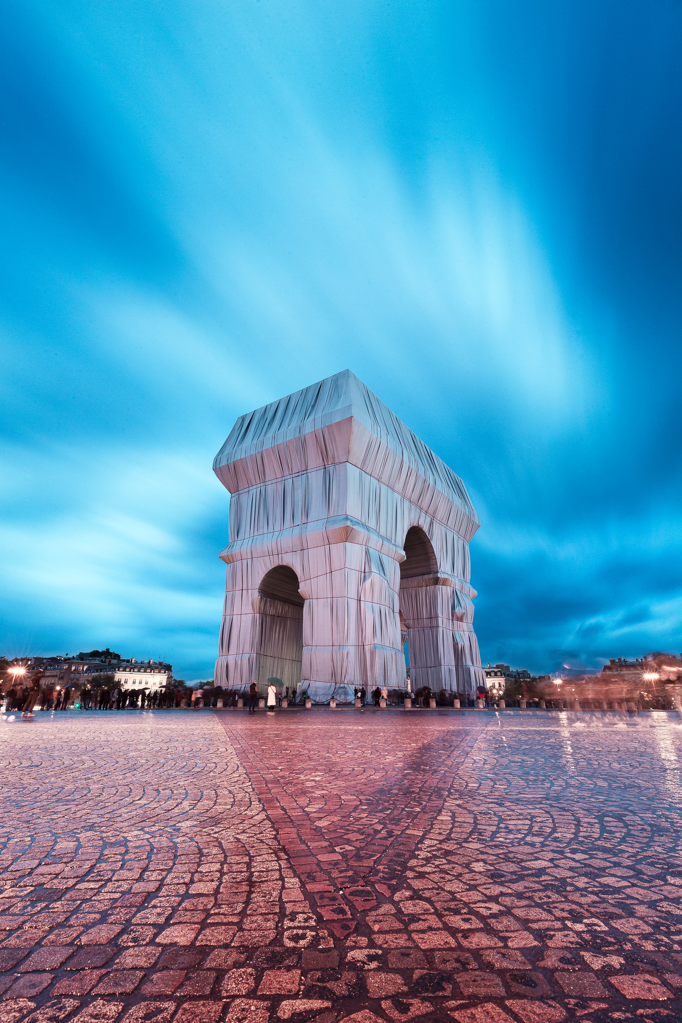 Wrapped // Arc de Triomphe // Pose Longue