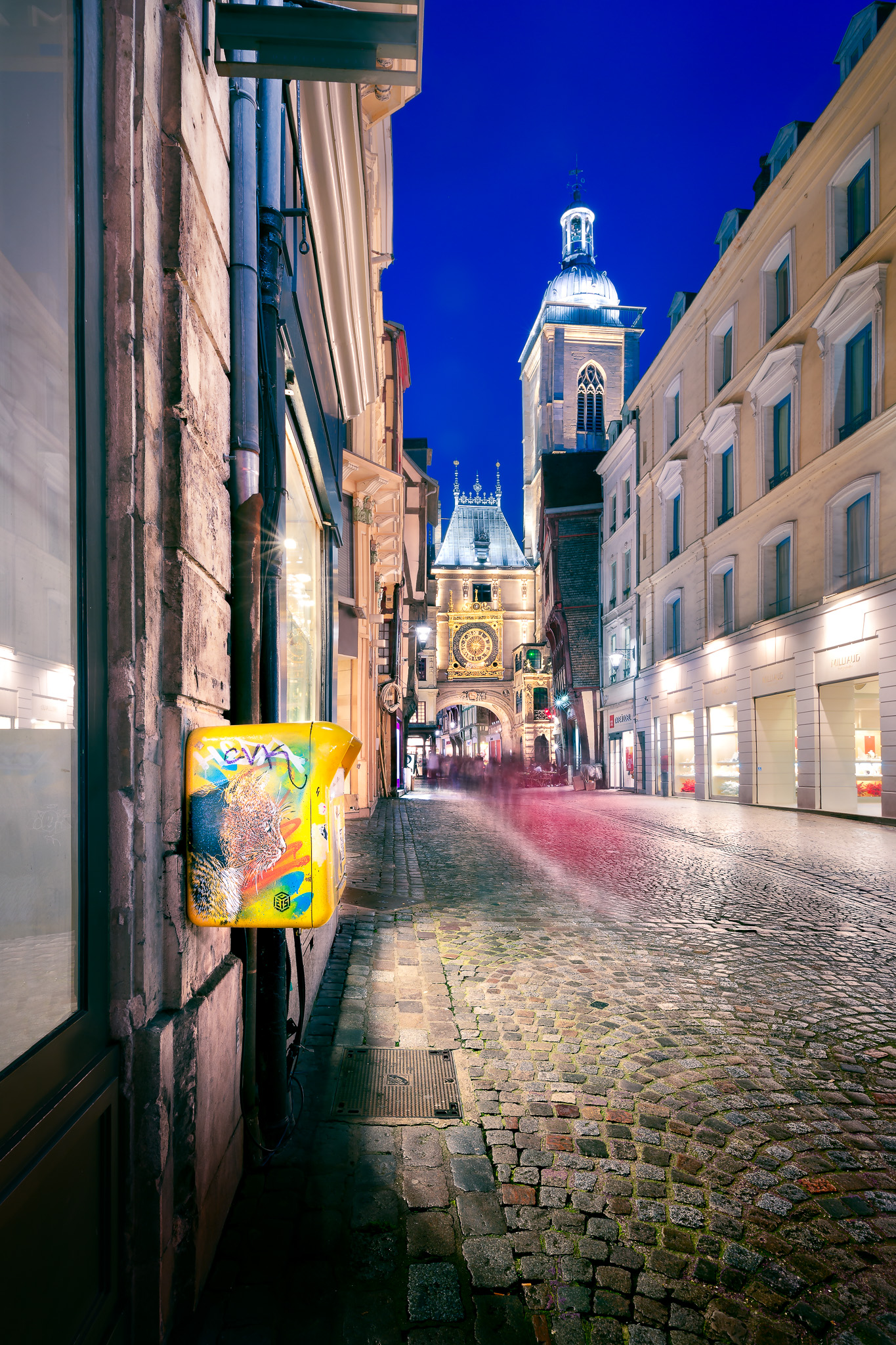 Rue du Gros Horloge // Rouen