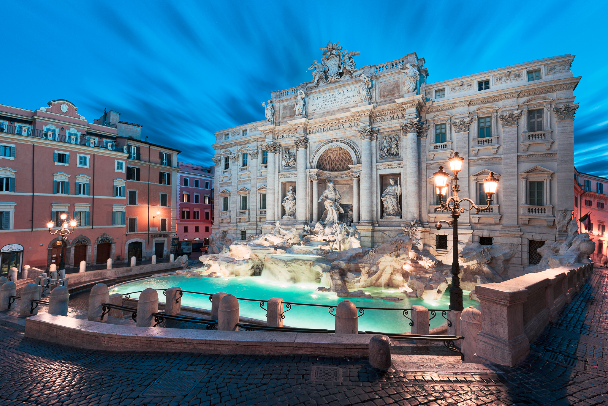 Fontaine de Trévi // Blue Hour Rome